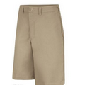 Red Kap Men's Plain Front Side Elastic Short - Charcoal Gray